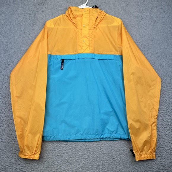Vintage Patagonia Pullover Jacket Mens Small Hooded Nylon Outdoor 90s - Picture 1 of 14